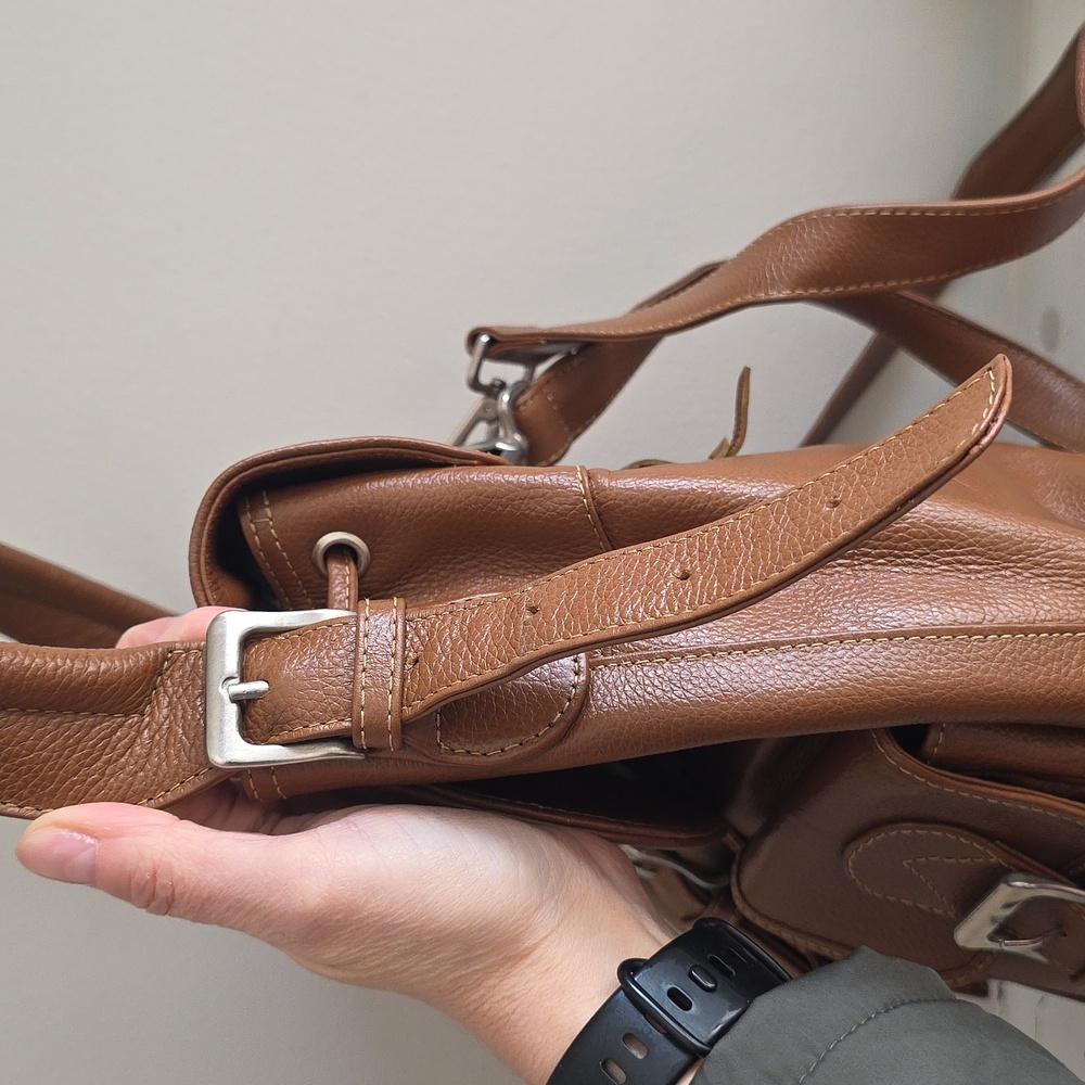 Two Pretty | Full Grain Leather Convertible Backpack - Picture 17 of 17